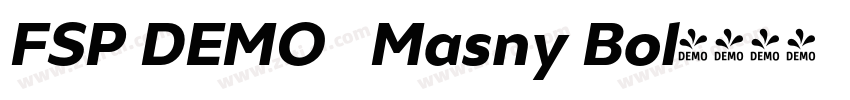 FSP DEMO   Masny Bol字体转换